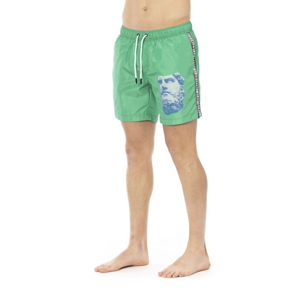 Bikkembergs Beachwear BKK1MBM13_VerdeGreen - Image 2