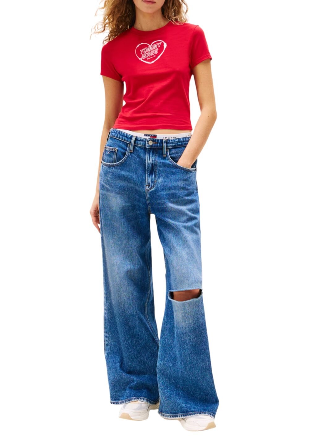 Tommy Hilfiger Jeans - Tommy Hilfiger Jeans  Women T-Shirt - Image 3